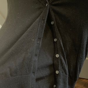 Black banana republic cardigan